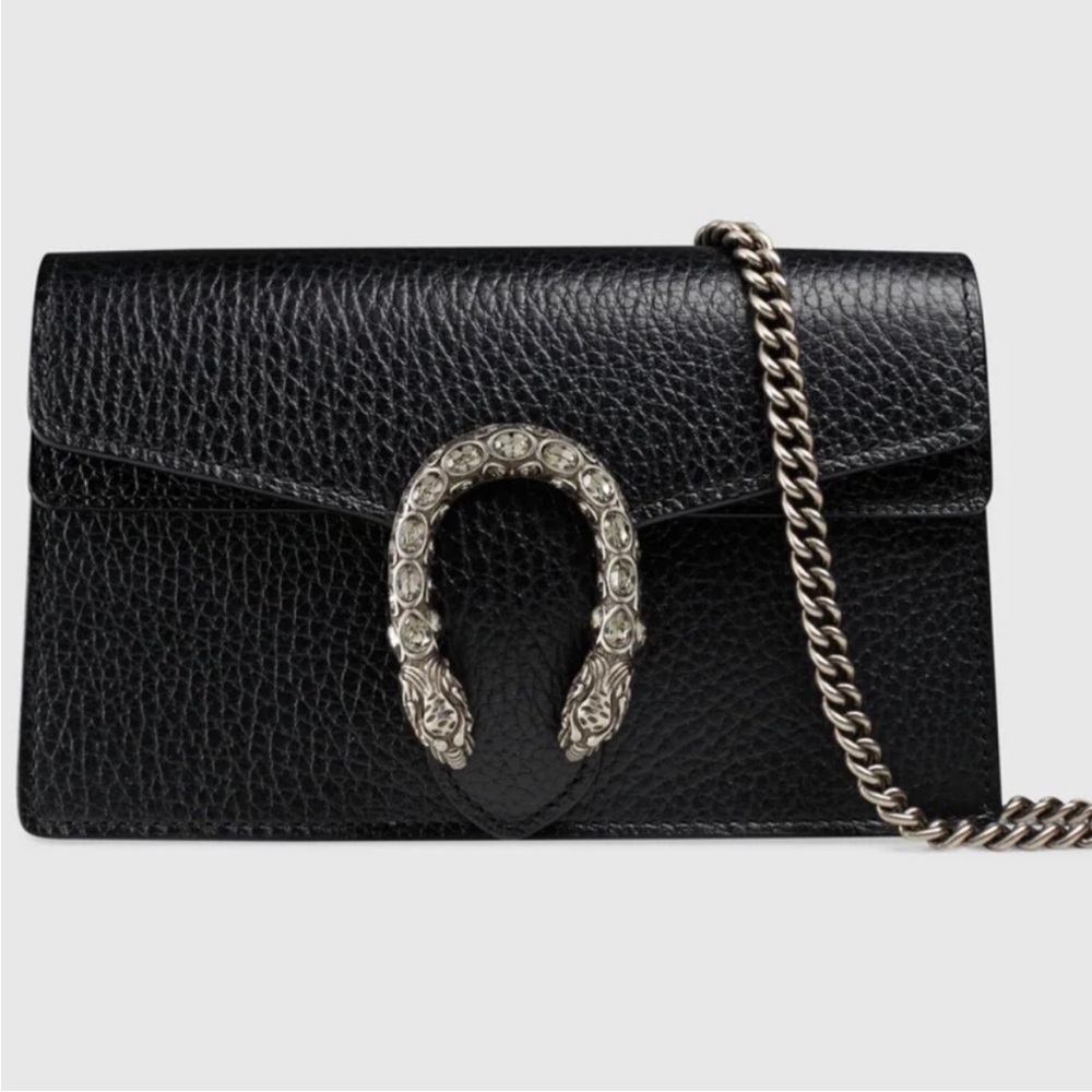 Authentic Gucci DIONYSUS LEATHER SUPER MINI BAG​​​​​​​​